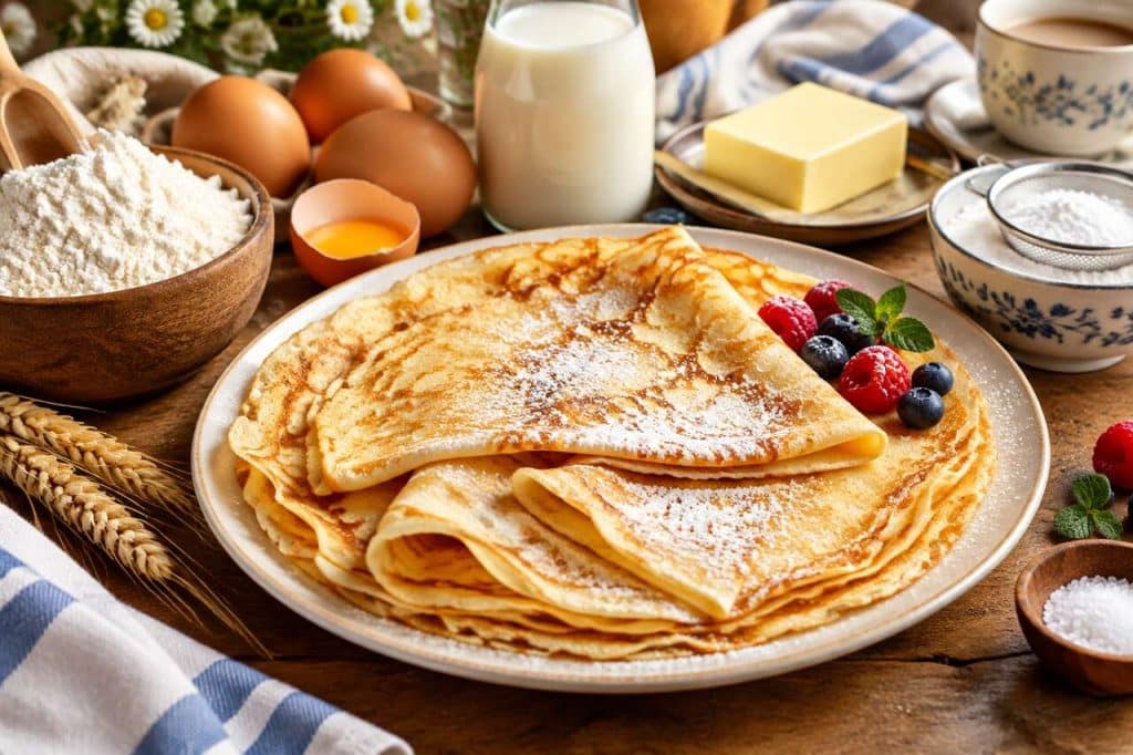 Recette facile de crêpes maison