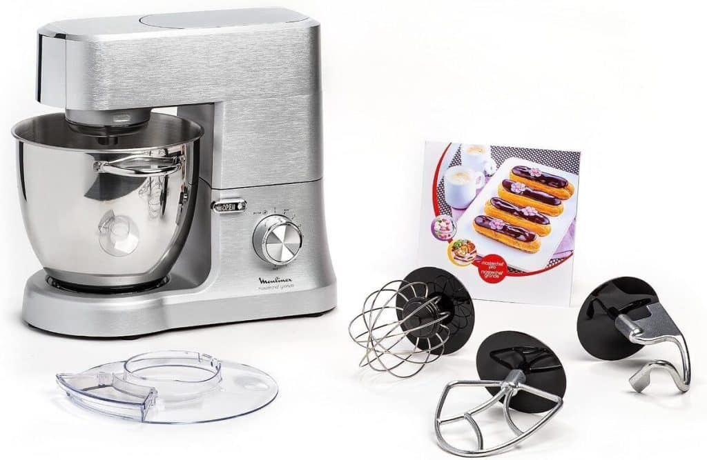 Test du robot pâtissier Moulinex Masterchef grande QA810D01 : performance xxl