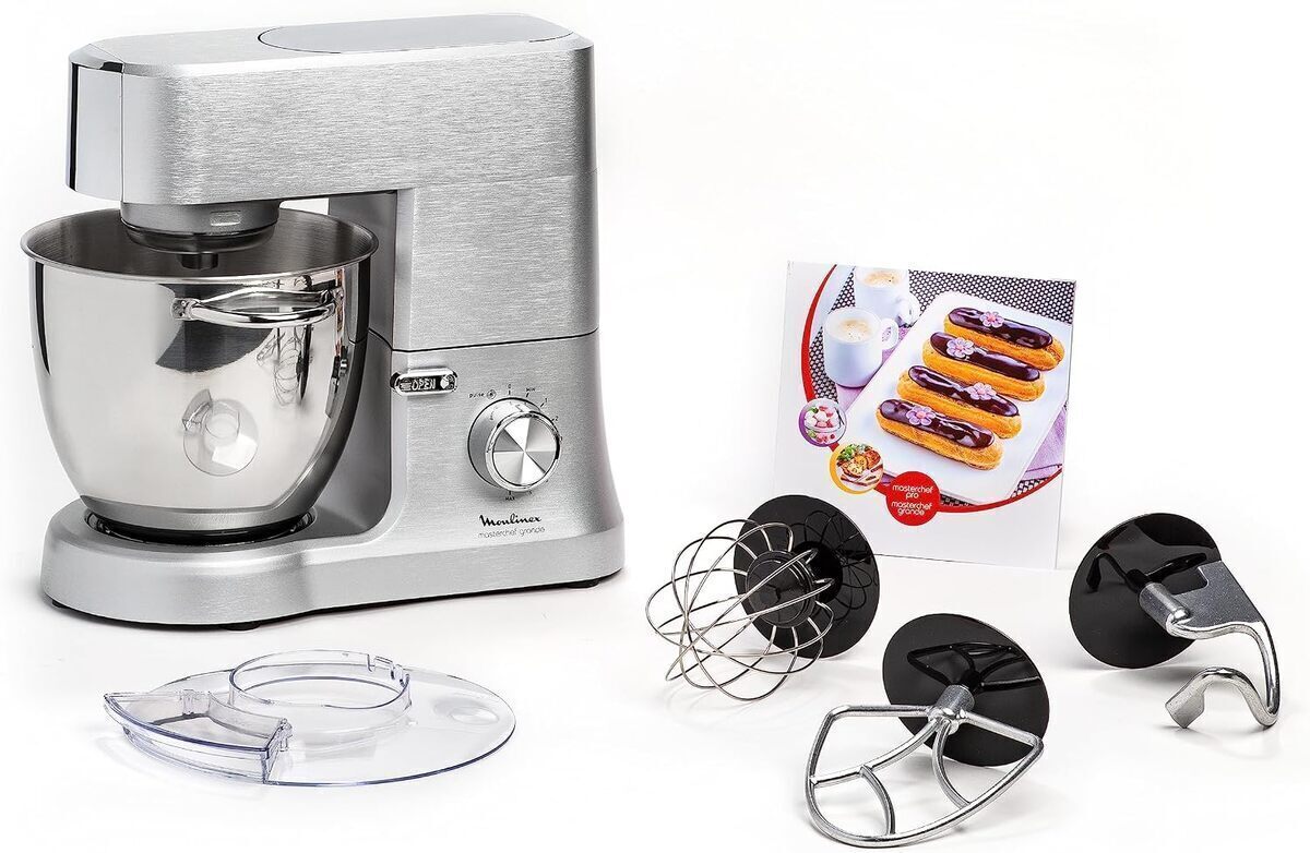 Test du robot pâtissier Moulinex Masterchef grande QA810D01 : performance xxl